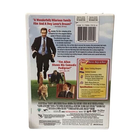 Disney’s The Shaggy Dog DVD - 5/$20 - Picture 2 of 3